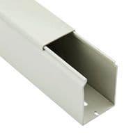 10480032Y - BETADUCT - 10480032Y - Trunking, Solid Wall, 37.5 mm (H) x 37.5 mm (W) x 2 m (L), Grey, PVC