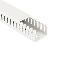 20450033H - BETADUCT - 20450033H - Trunking, Open Slot, 50 mm (H) x 37.5 mm (W) x 2 m (L), Grey, PC, ABS