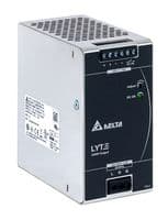 DRL-24V240W1AS - DELTA ELECTRONICS - DRL-24V240W1AS - AC/DC DIN Rail Power Supply (PSU), ITE, 1 Output, 240 W, 24 VDC, 10 A