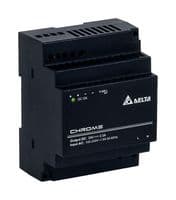 DRC-24V60W1AC - DELTA ELECTRONICS - DRC-24V60W1AC - AC/DC DIN Rail Power Supply (PSU), ITE, 1 Output, 60 W, 24 VDC, 2.5 A