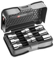 AMEX.3A - FACOM - AMEX.3A - Driver Set, 9 Piece, 1/2" Drive Torx Bit Socket Set - TX20/TX25/TX27/TX30/TX40/TX45/TX50/TX55 & TX60