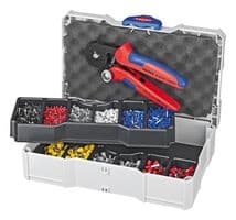 97 90 09 - KNIPEX - 97 90 09 - Box of Assorted Crimping Ferrule for use with 97 53 04 Crimping Pliers