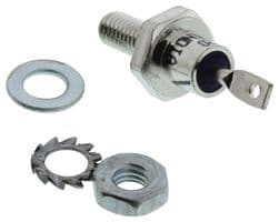 VS-16FR120 - VISHAY - VS-16FR120 - Diode Module, 1.2 kV, 16 A, 1.23 V, DO-4, 2 Pins