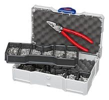 97 90 05 - KNIPEX - 97 90 05 - Box of Assorted Ferrules for use with 97 71 180 Crimping Pliers
