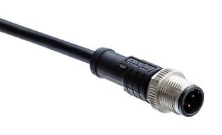 M12A-05BMMM-SL8N01. - AMPHENOL LTW - M12A-05BMMM-SL8N01. - Sensor Cable, M12 Plug, Free End, 5 Positions, 1 m, 3.3 ft, M Series