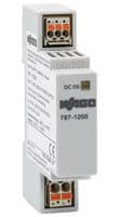 787-1200 - WAGO - 787-1200 - AC/DC DIN Rail Power Supply (PSU), 1 Output, 12 W, 24 VDC, 500 mA