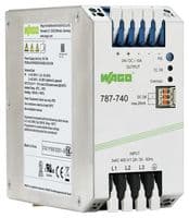 787-740 - WAGO - 787-740 - AC/DC DIN Rail Power Supply (PSU), ITE, 1 Output, 240 W, 24 VDC, 10 A