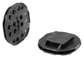 151-03196 PMB8-PA66/6HIRHS-BK - HELLERMANNTYTON - 151-03196 PMB8-PA66/6HIRHS-BK - Cable Tie Mount, Adhesive, Black, Nylon 6.6 (Polyamide 6.6), Nylon 6 (Polyamide 6), 50 mm, 47 mm