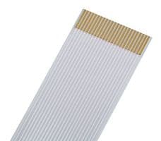 15020-0143 - MOLEX - 15020-0143 - FFC / FPC Cable, 14 Core, 0.5 mm, Same Sided Contacts, 3 ", 76 mm, White