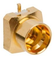 SMP-MSLD-PCS - AMPHENOL RF - SMP-MSLD-PCS - RF / Coaxial Connector, SMP Coaxial, Straight Plug, Solder, 50 ohm, Brass