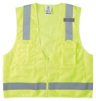 60269 - KLEIN TOOLS - 60269 - Safety Vest, High Visibility, 100% Polyester, Medium / Large, Yellow