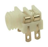 CL1382W - CLIFF ELECTRONIC COMPONENTS - CL1382W - 3.5MM MONO JACK, 2POS, PANEL, WHT