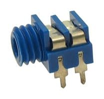 CL1384L - CLIFF ELECTRONIC COMPONENTS - CL1384L - 3.5MM MONO JACK, 2POS, PCB, BLU
