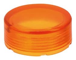 YW9Z-L12A - IDEC - YW9Z-L12A - Lens, Round, Amber, YW9Z-L12 Series
