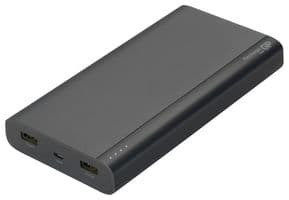 B20A - GP BATTERIES - B20A - Power Bank Charger, 2 Port, 20 Ah, 2.1 A, 159 mm x 83 mm x 22 mm