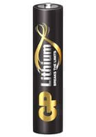24LF - GP BATTERIES - 24LF - Battery, 1.5 V, AAA, Lithium Iron Disulphide, Raised Positive and Flat Negative, 4