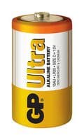 GPPCA13AU004 - GP BATTERIES - GPPCA13AU004 - Battery, 1.5 V, D, Alkaline, Raised Positive and Flat Negative, 2