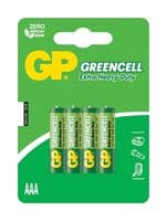 GPPCC24UC013 - GP BATTERIES - GPPCC24UC013 - Battery, 1.5 V, AAA, Zinc Chloride, Raised Positive and Flat Negative, 4