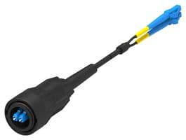 1-2061846-0 - TE CONNECTIVITY - 1-2061846-0 - Fibre Optic Cable, Singlemode, 9µm / 125µm, LC Duplex-LC Duplex, 10 m
