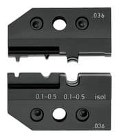 97 49 21 - KNIPEX - 97 49 21 - Crimp Tool Die, 0.5-6mm² Insulated and Non-Insulated Connectors, Hand Crimp Tools