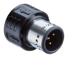 APPM-A04MAPAN-DS1 - AMPHENOL LTW - APPM-A04MAPAN-DS1 - Sensor Connector, MPronto12 Series, M12, Male, 4 Positions, Solder Pin, Straight Cable Mount
