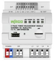 2857-570/024-001 - WAGO - 2857-570/024-001 - Power Measurement Module, 3-Phase, 24 VDC, DIN Rail, 2857 Series
