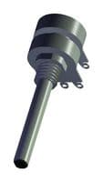 27ESA503MMF50N - CITEC - TE CONNECTIVITY - 27ESA503MMF50N - Rotary Potentiometer, 50 kohm, 1 Turns, Linear, 400 mW, ± 20%, 27ESA Series