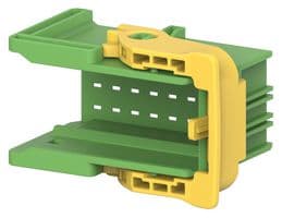 1-1718484-4 - TE CONNECTIVITY - 1-1718484-4 - Connector Accessory, Carrier, AMP MCP 1.5K/2.8 Series 1718489-1 & 1718488-1 Receptacle Housings