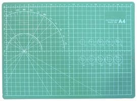 MP008311 - MULTICOMP PRO - MP008311 - Cutting Mat, A4, 220mm × 300mm × 3mm, Polyvinyl Chloride, Double Sided, Self-healing, Green