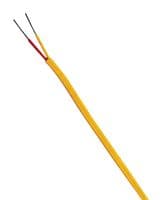 EXGG-K-16-25 - OMEGA - EXGG-K-16-25 - Thermocouple Extension Wire, Duplex, Type K, 16 AWG, Solid, 25 ft, ANSI, EXGG Series