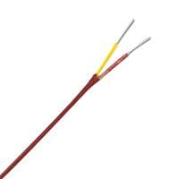 XC-K-24-SLE-30M - OMEGA - XC-K-24-SLE-30M - Thermocouple Wire, Duplex, Insulated, Type K, 24 AWG, Solid, 30 m, ANSI, XC Series