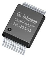 1EDI3030ASXUMA1 - INFINEON - 1EDI3030ASXUMA1 - Gate Driver, AEC-Q100, 1 Channels, High Side, SiC MOSFET, 20 Pins, SOIC
