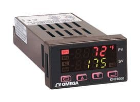 CN74020 - OMEGA - CN74020 - Controller, Ramp/Soak, Fuzzy Logic, 1/32 DIN, B/C/E/J/K/L/N/R/S/T/Pt100/Pt1000/RTD, -10 to 55 °C