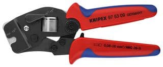 97 53 09 - KNIPEX - 97 53 09 - Crimp Tool, Hand, 28-5AWG End SleevesFerrules