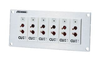UJP-2-24-TI - OMEGA - UJP-2-24-TI - Thermocouple Connector, Panel, 24x Socket, 2 Rows, Type T, 260 mm, IEC, UJP Series