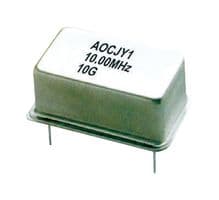 AOCJY1-10.000MHZ - ABRACON - AOCJY1-10.000MHZ - OCXO, 10 MHz, 50 ppb, CMOS, Through Hole, 20.8mm x 13.2mm, 3.3 V, AOCJY1 Series
