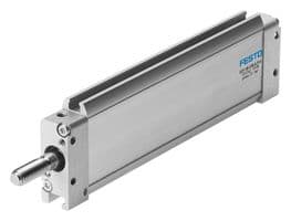 161237 - FESTO - 161237 - Flat Cylinder, Oval Piston Rod, Double Acting, 18 mm, M5, 1 bar to 10 bar, 10 mm