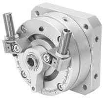 566207 - FESTO - 566207 - Actuator, Pneumatic, Semi Rotary Drive, Double Acting, Size 25, 0° to 246° Swivel Angle, M5, 10 bar