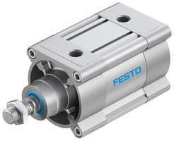 1384891 - FESTO - 1384891 - Cylinder, Piston Rod, Double Acting, 100 mm, G1/2, 0.4 bar to 12 bar, 40 mm