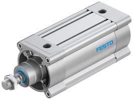 1384895 - FESTO - 1384895 - Cylinder, Piston Rod, Double Acting, 100 mm, G1/2, 0.4 bar to 12 bar, 125 mm