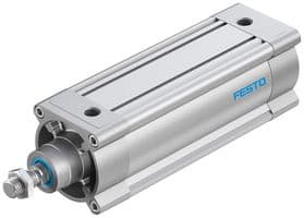 1384897 - FESTO - 1384897 - Cylinder, Piston Rod, Double Acting, 100 mm, G1/2, 0.4 bar to 12 bar, 200 mm