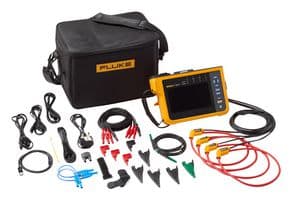 FLUKE-1775/FPC EU - FLUKE - FLUKE-1775/FPC EU - Power Analyser, Current, Energy, Harmonics, Power, Voltage, 1 Channel, 50V to 1kV, 30 kHz, 62 mm
