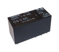 G5RL-K1A-EL-HA DC24 - OMRON - G5RL-K1A-EL-HA DC24 - Power Relay, SPST-NO, 24 VDC, 16 A, G5RL Series, Through Hole, Latching Dual Coil
