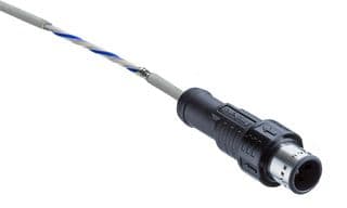 AD-02BFFM-QL8P01 - AMPHENOL LTW - AD-02BFFM-QL8P01 - Sensor Cable, SPE Receptacle, Free End, 2 Positions, 1 m, 3.3 ft, X-Lok Series