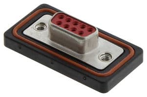 173110-0005 - 173110-0005 - D Sub Connector, Standard, Receptacle, 173110 Series, 9 Contacts, DE, Solder Cup