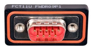 173110-0024 - 173110-0024 - D Sub Connector, Standard, Plug, 173110 Series, 9 Contacts, DE, Solder