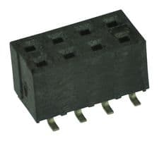 79109-1003 - MOLEX - 79109-1003 - PCB Receptacle, Board-to-Board, 2 mm, 2 Rows, 8 Contacts, Female Receptacle, Surface Mount