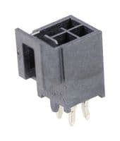 105310-1304 - MOLEX - 105310-1304 - Pin Header, Wire-to-Board, 2.5 mm, 2 Rows, 4 Contacts, Through Hole Straight