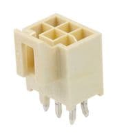 105310-2106 - MOLEX - 105310-2106 - Pin Header, Wire-to-Board, 2.5 mm, 2 Rows, 6 Contacts, Through Hole Straight