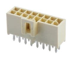 105310-2216 - MOLEX - 105310-2216 - Pin Header, Wire-to-Board, 2.5 mm, 2 Rows, 16 Contacts, Through Hole Straight